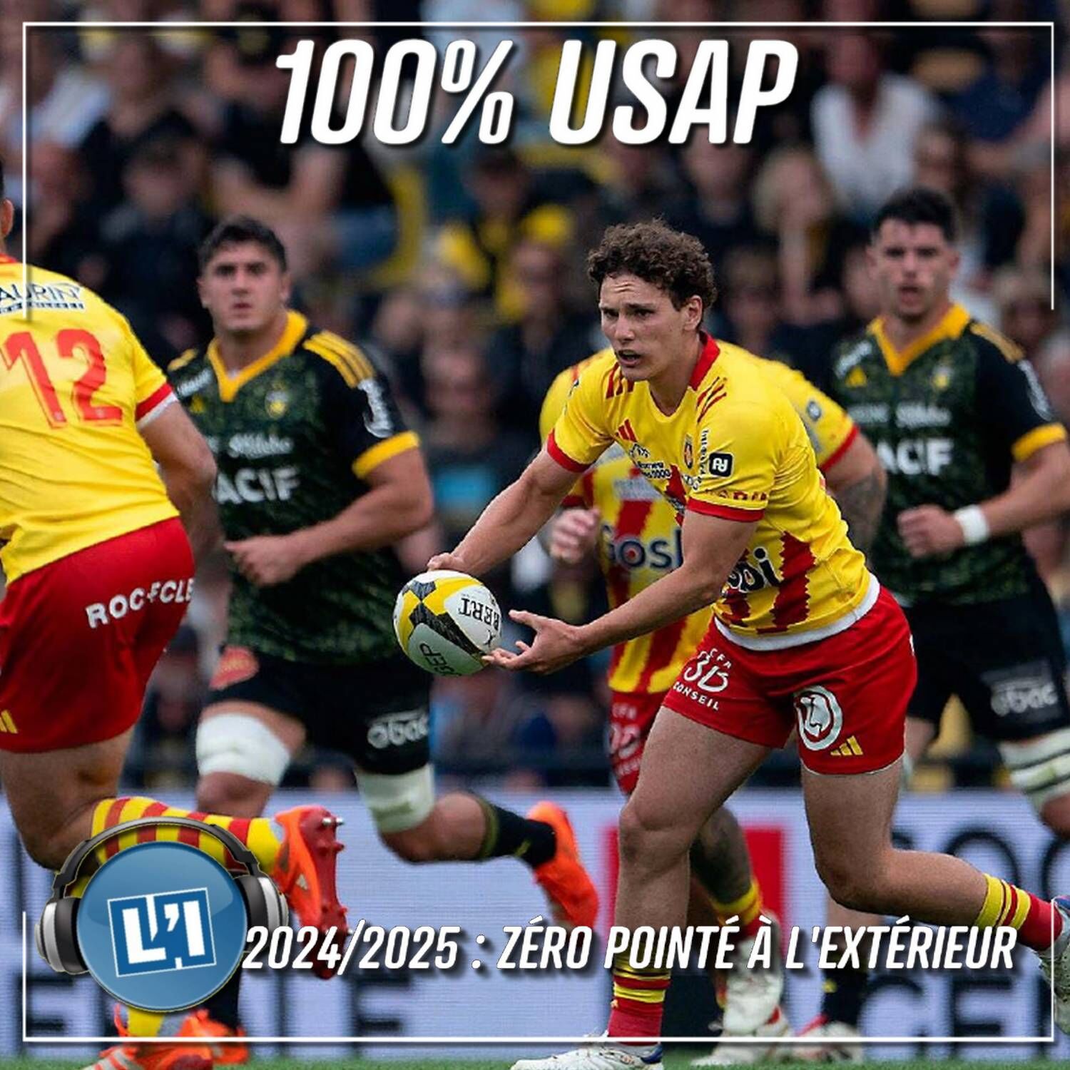 ZÉRO POINTÉ POUR L'USAP À L'EXTÉRIEUR CETTE SAISON - TOP14 2024/2025 - J25