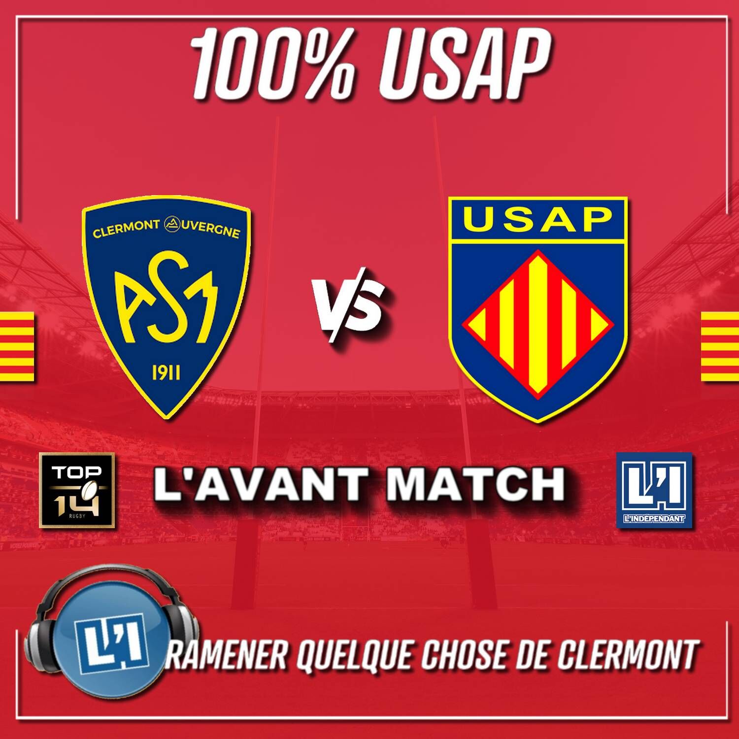 RAMENER QUELQUE CHOSE DE CLERMONT - TOP14 2024/2025 - J24