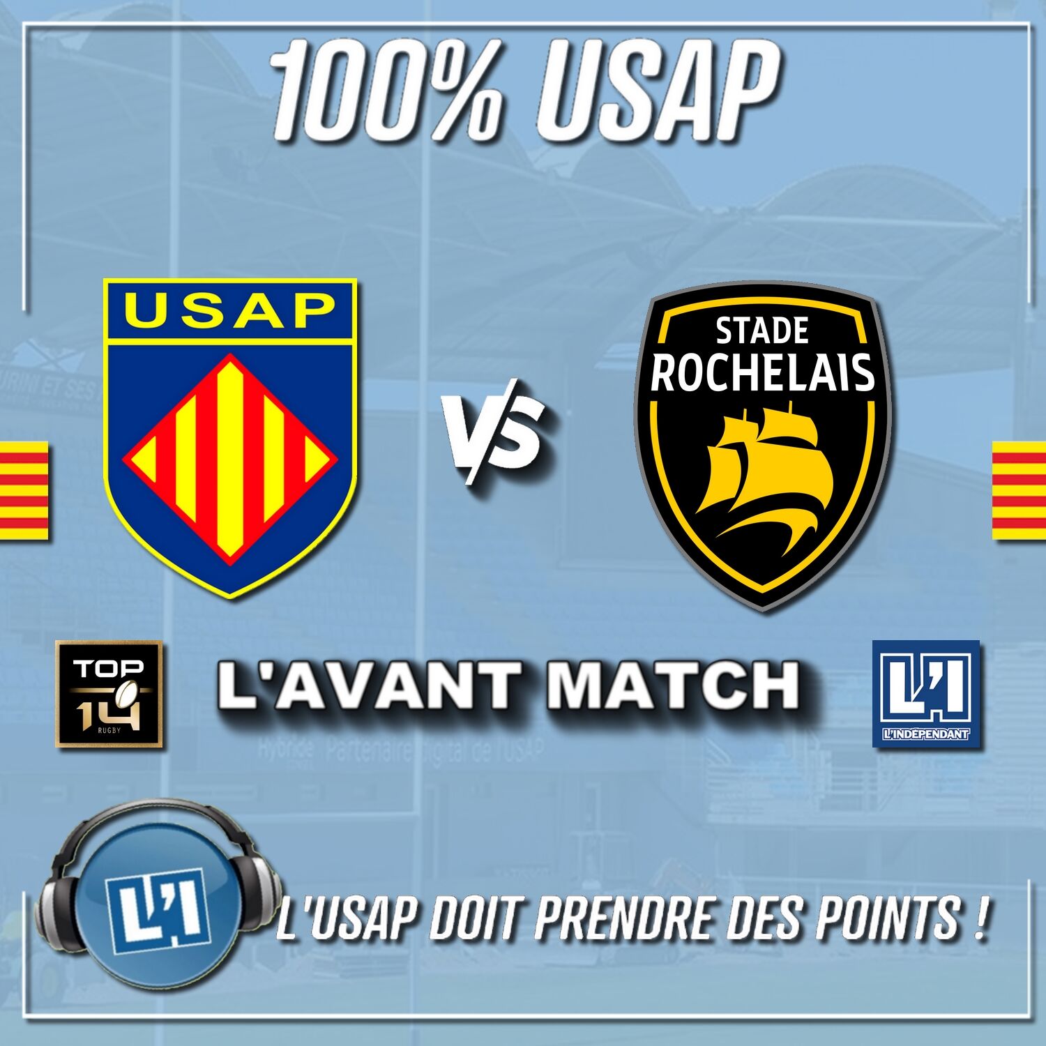 L'USAP DOIT PRENDRE DES POINTS !