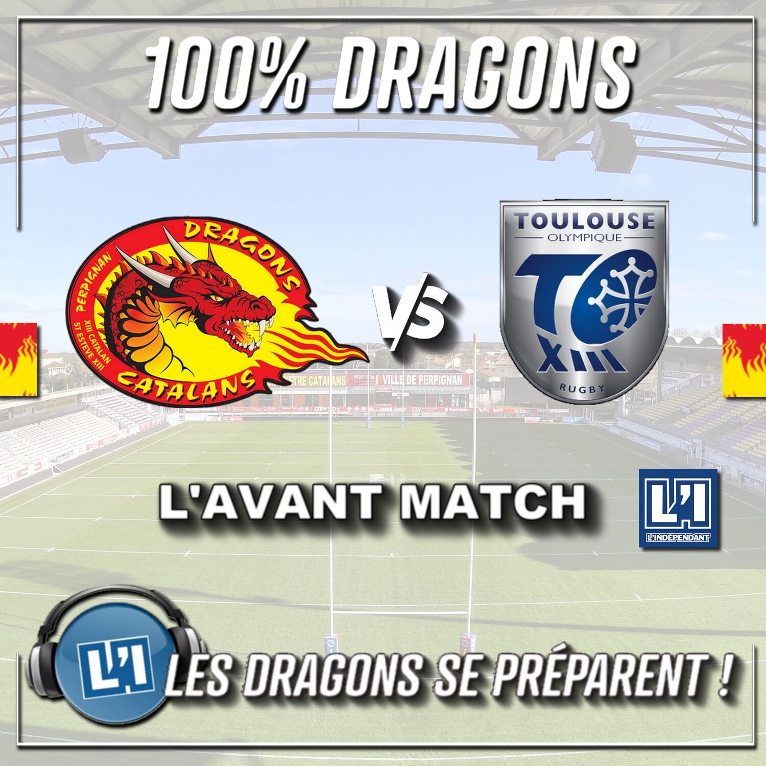 LES DRAGONS AFFRONTENT TOULOUSE CE WEEK-END !