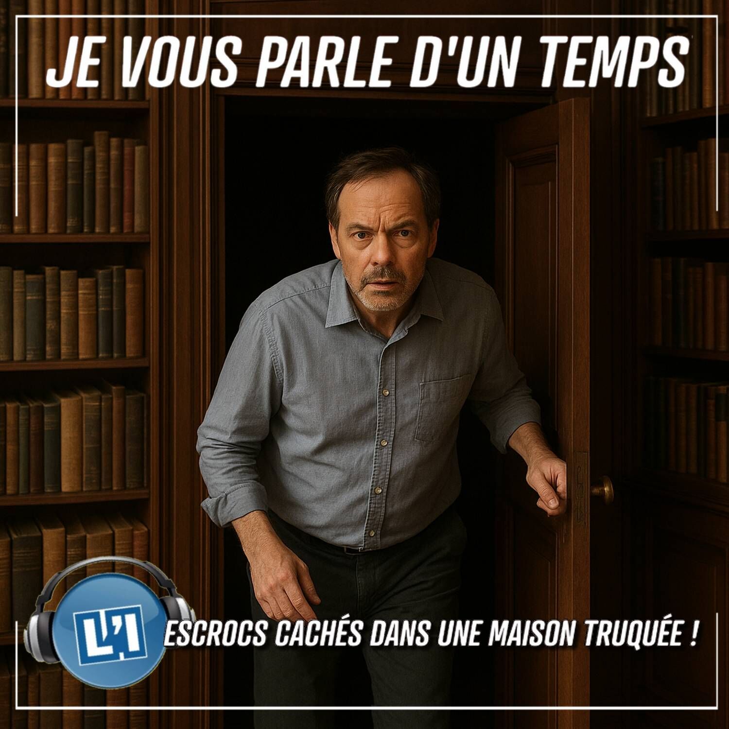 LES ESCROCS ÉTAIENT CACHÉS DANS UNE MAISON TRUQUÉE COMME AU CINÉMA