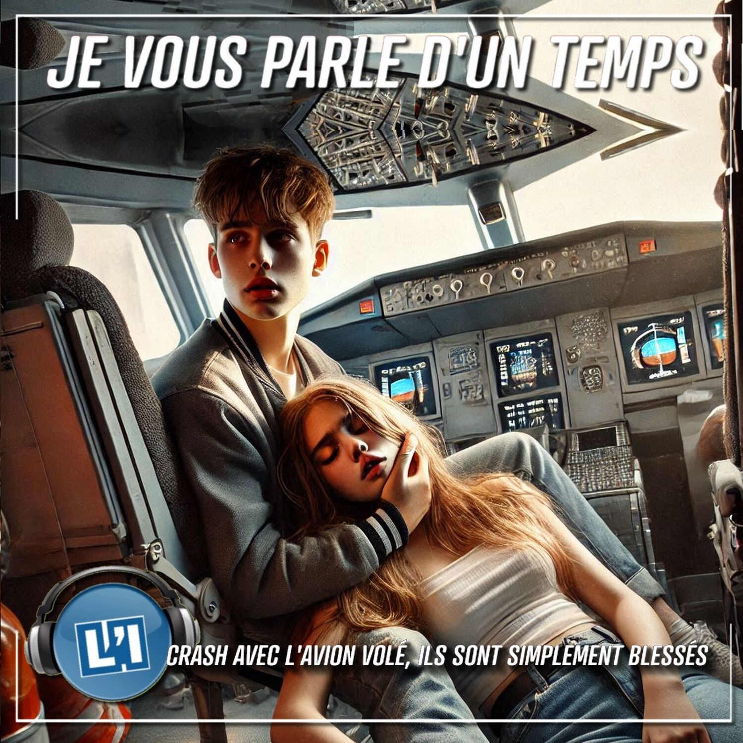 LES ADOS SE CRASHENT AVEC L'AVION VOLÉ MAIS SONT SIMPLEMENT BLESSÉS !