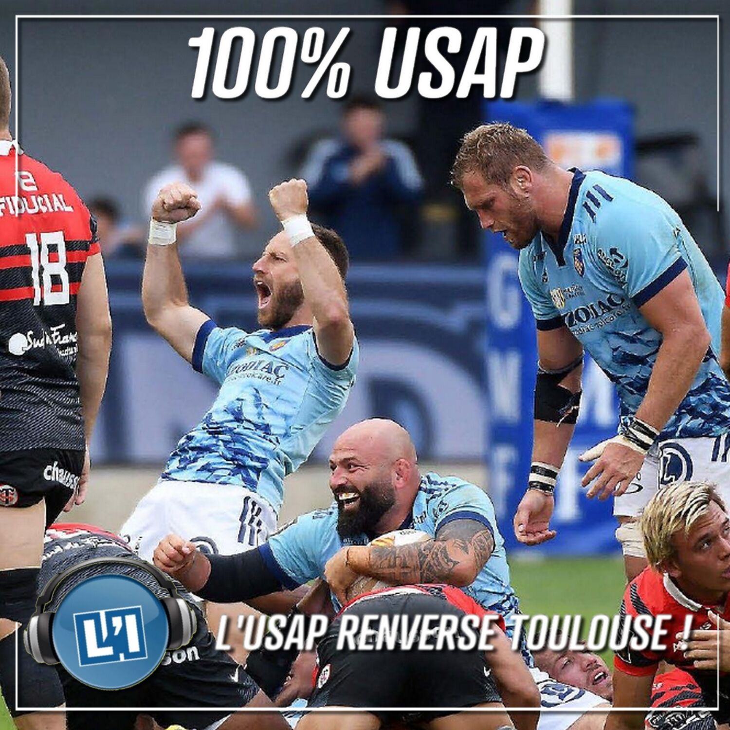 L'USAP RENVERSE TOULOUSE