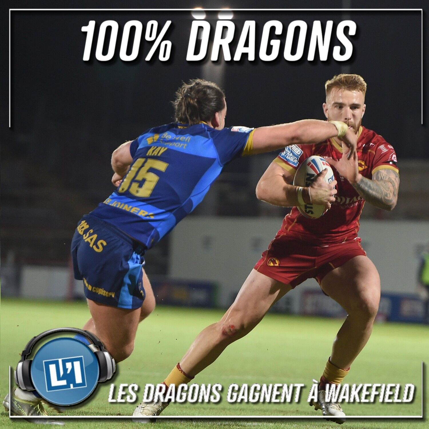 LES DRAGONS CATALANS GAGNENT À WAKEFIELD DANS LE CADRE DE LA PREMIÈRE JOURNÉE BETFRED SUPERLEAGUE 2023