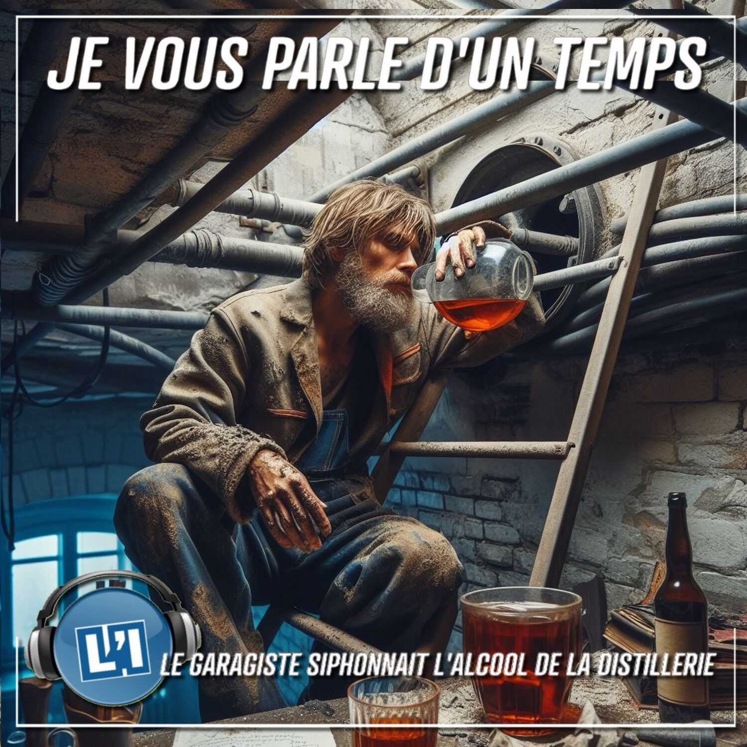IL SIPHONNAIT L'ALCOOL DE LA DISTILLERIE GRÂCE À SON SYSTÈME !