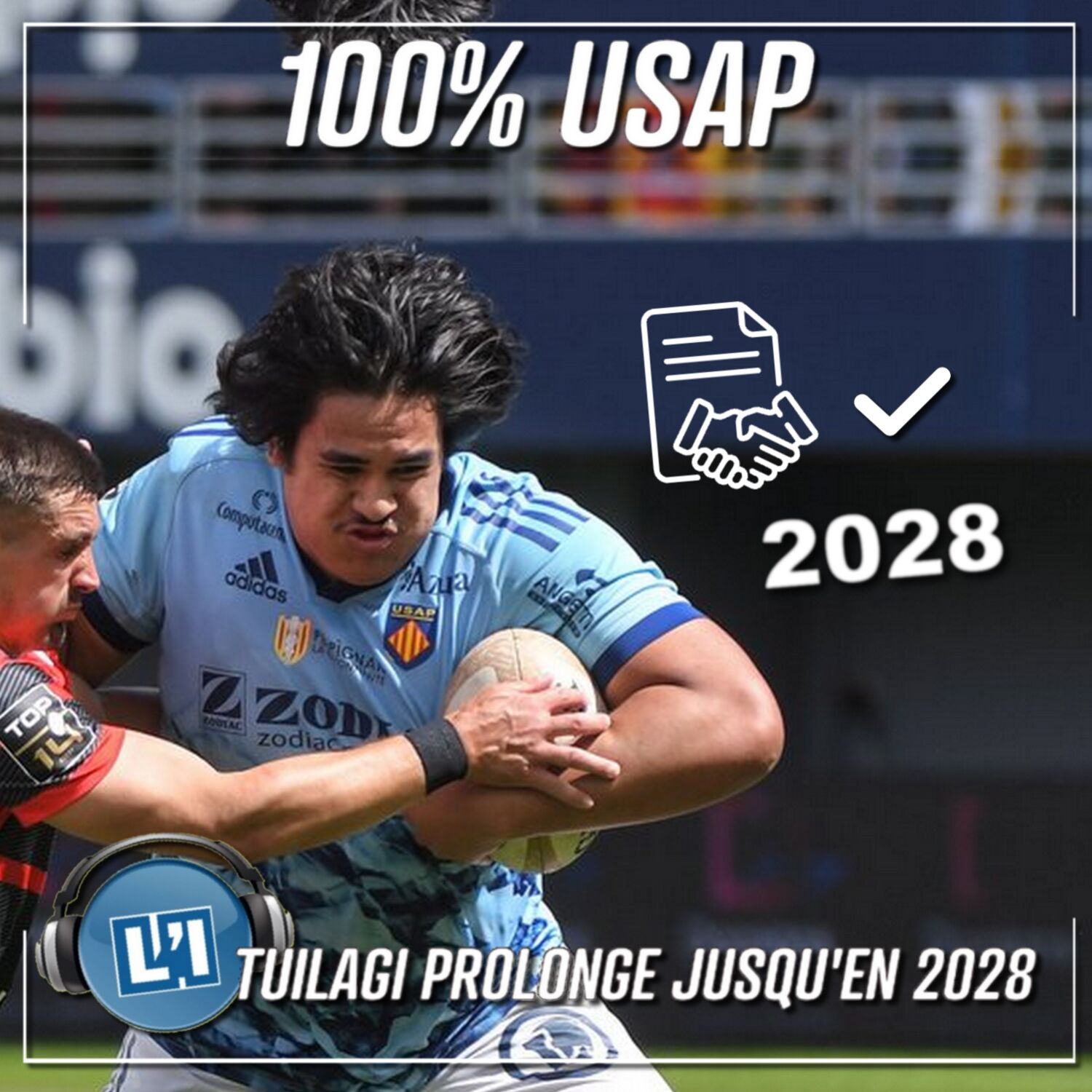TUILAGI SANG ET OR JUSQU'EN 2028, ON EN PARLE DANS 100% USAP