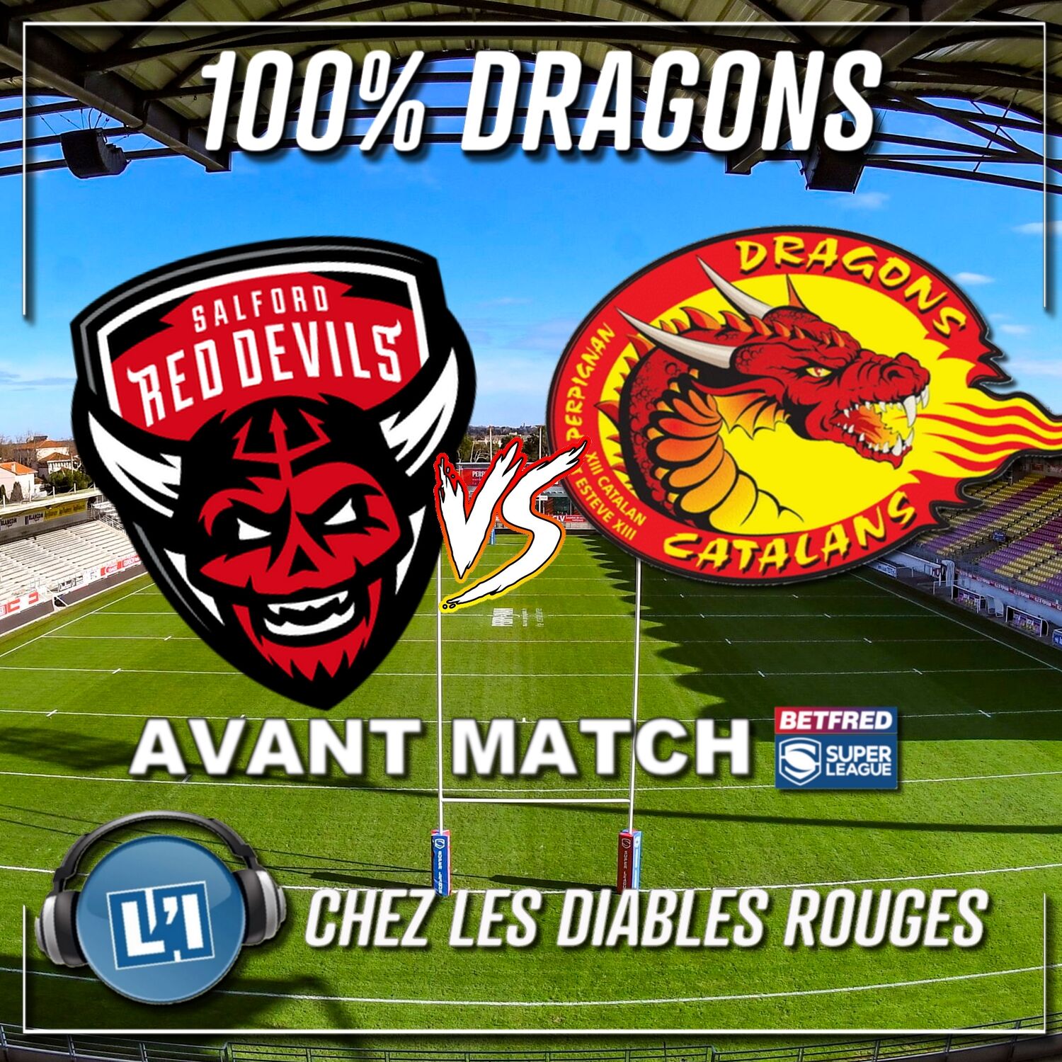 AVANT MATCH SALFORD DRAGONS