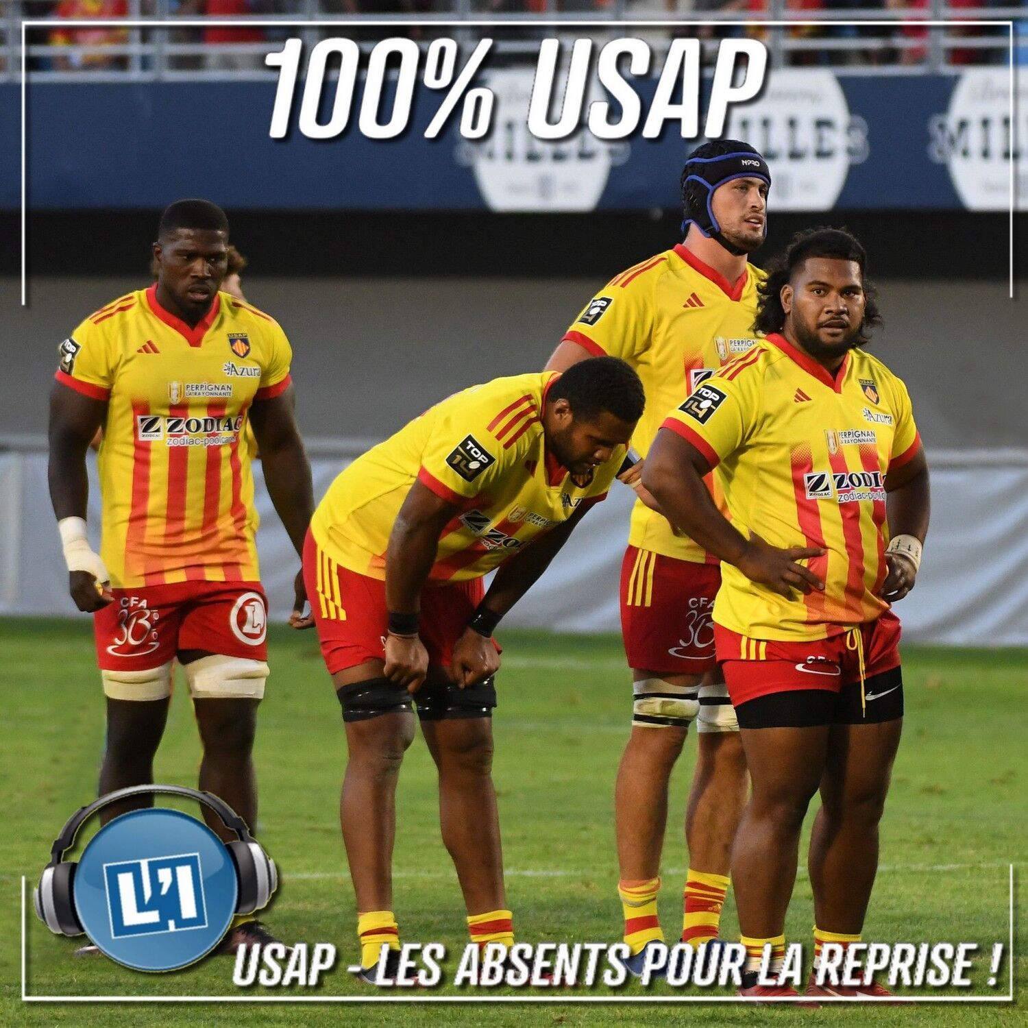 USAP - LES ABSENTS POUR LA REPRISE DU TOP 14 AVANT LA COUPE DU MONDE !