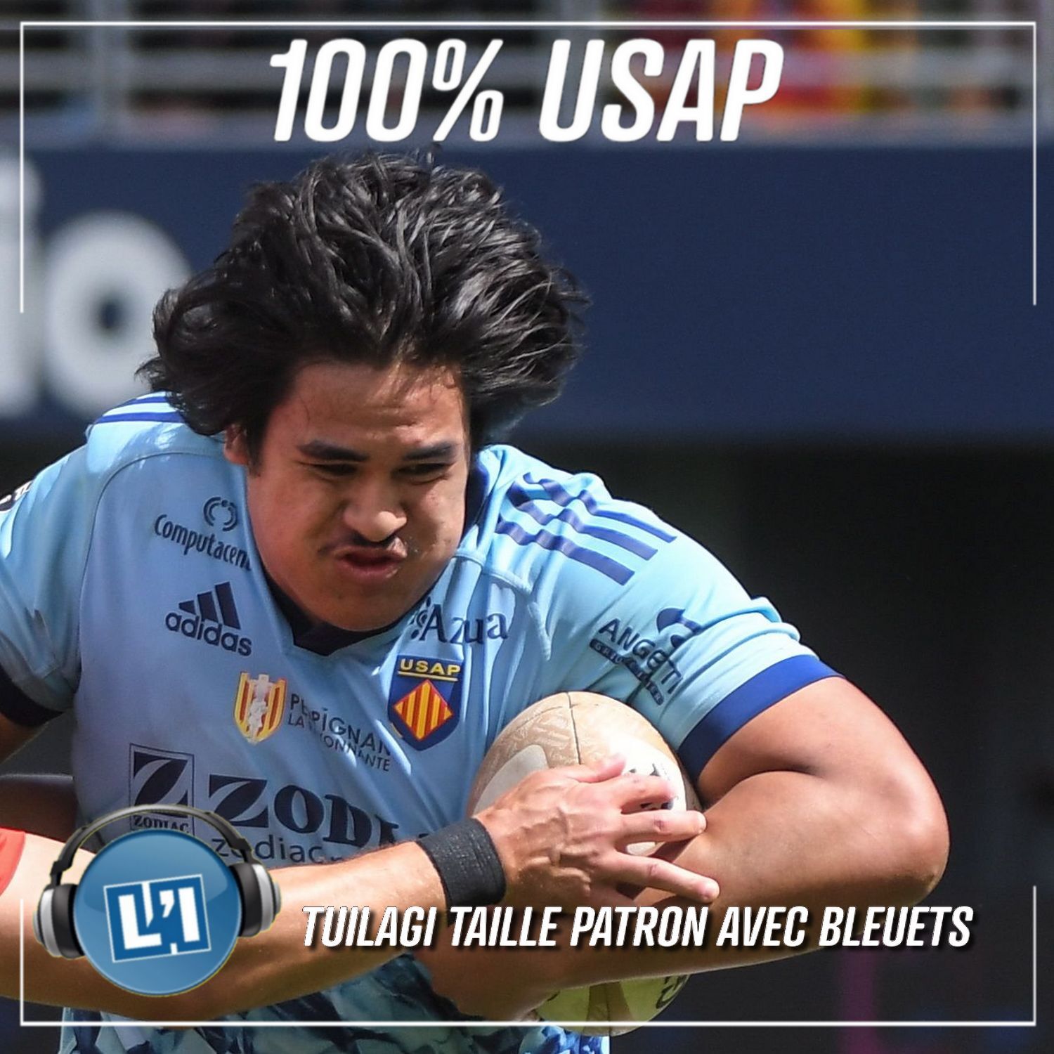 TUILAGI TAILLE PATRON AVEC LES BLEUETS !