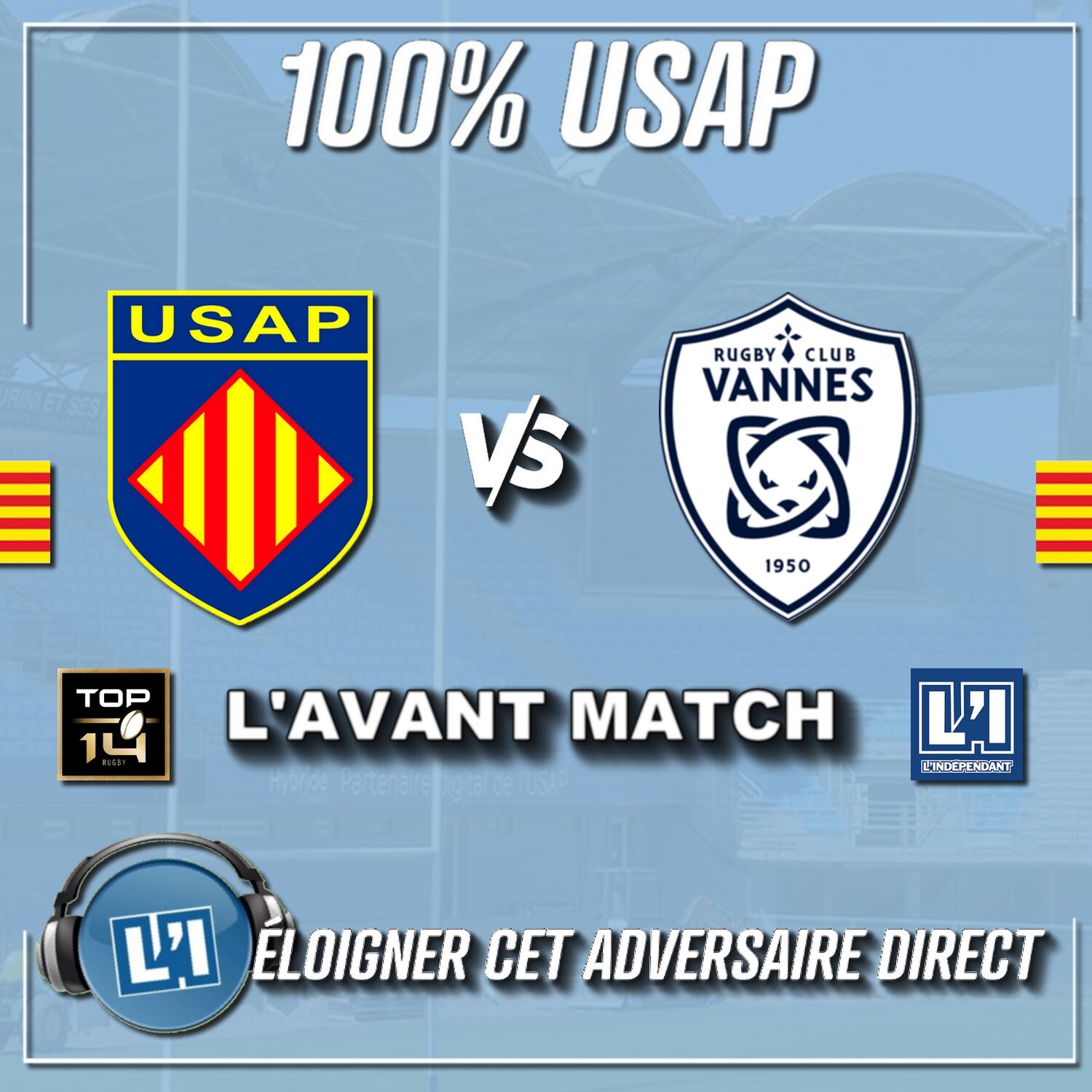 DUEL FACE À UN ADVERSAIRE DIRECT POUR L'USAP