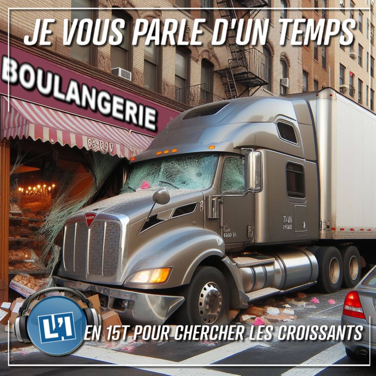 EN 15T POUR ALLER CHERCHER LES CROISSANTS, ET C'EST LE DRAME !