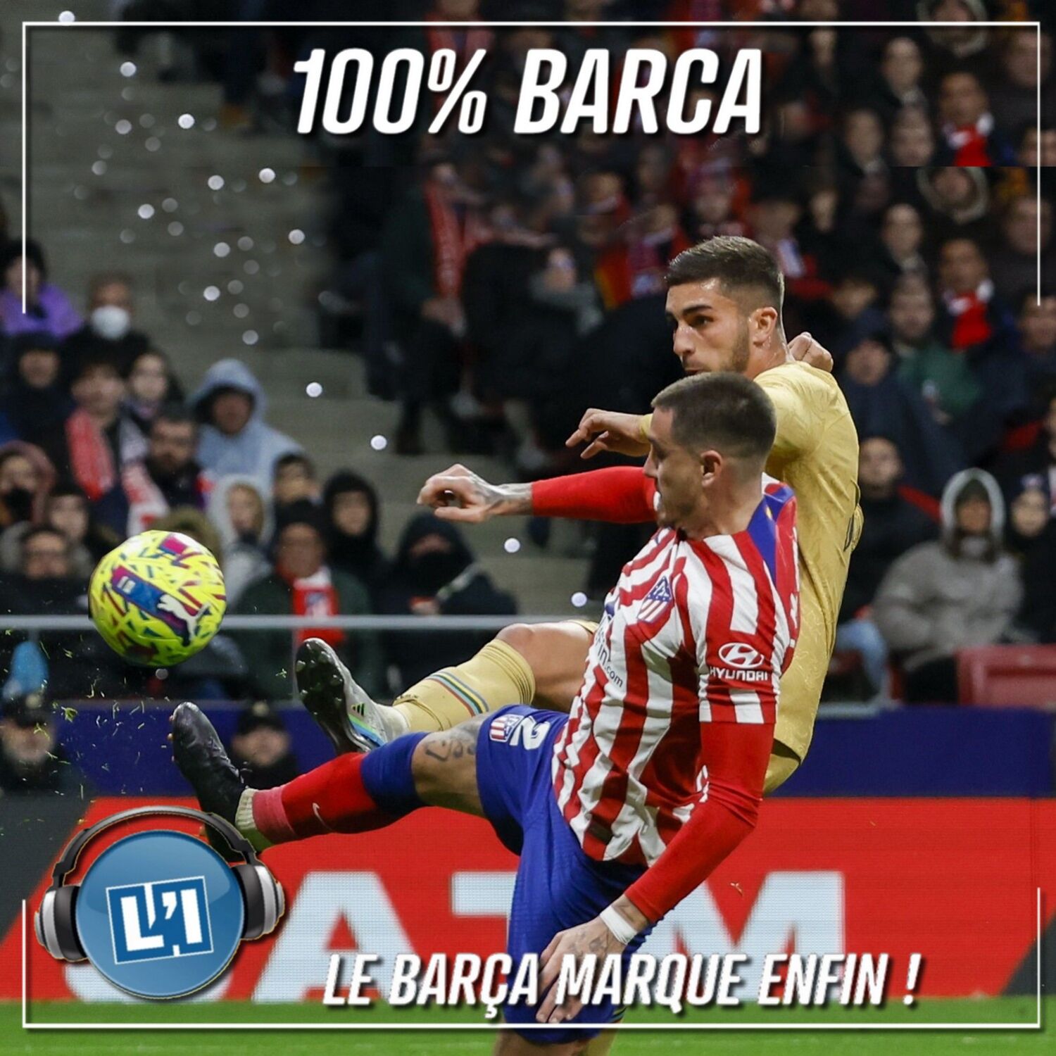 LE BARÇA MARQUE ENFIN !  FC BARCELONE VS ATLETICO MADRID.  2022/2023 - J30