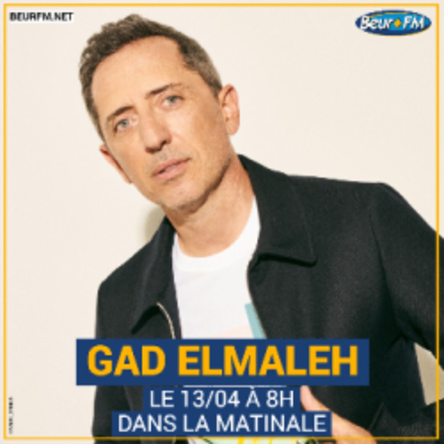La Matinale du 13-04-2021 : Interview de Gad Elmaleh