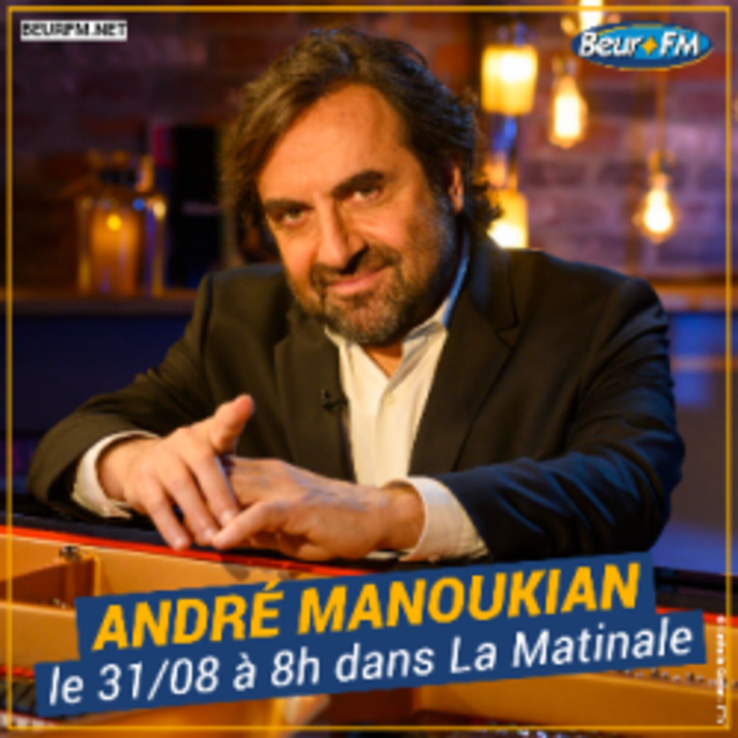 La Matinale du 31-08-2021 : Interview d'André Manoukian