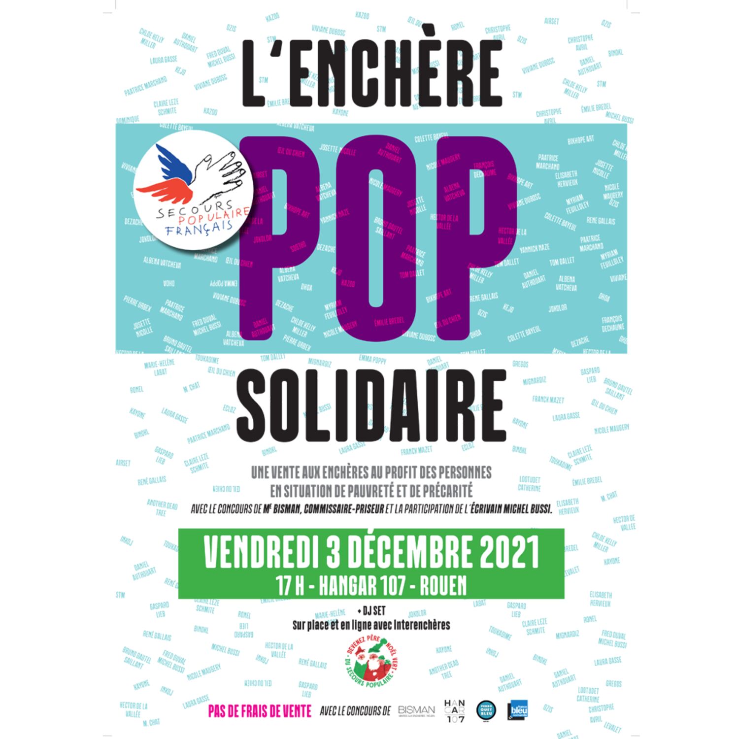 Enchère pop’solidaire à Rouen