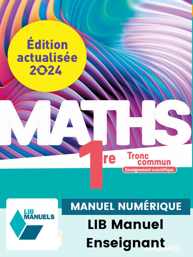 Cahier Grevisse 1re (2022) - Manuel numérique enseignant