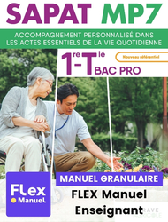 Image SAPAT - MP 7 - Accompagnement personnalisé dans les actes essentiels de la vie quotidienne 1re Tle Bac Pro SAPAT (2025)