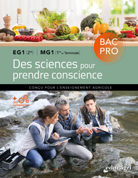 Image Des sciences pour prendre conscience - Bac pro modules EG1 (2de) et MG1 (1re et terminale)