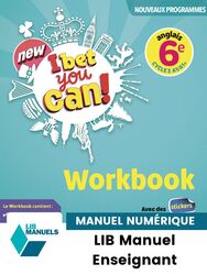 Image New I Bet You Can 6e (2025) - Workbook