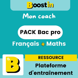 Pack -  Mon Coach Français et Maths Bac Pro - Boostin