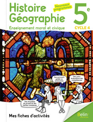 Cahier d'activités Histoire-Géographie-EMC 5e ed 2017