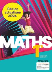 Maths 1re (Ed num. 2024)