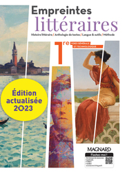 Empreintes littéraires Français 1re (Ed. num. 2023)