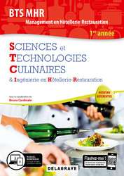 Sciences et Technologies Culinaires (STC), BTS MHR 1re Année (2019)