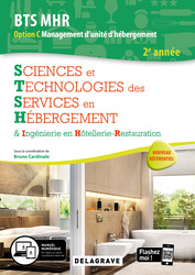 Sciences et Technologies des services en hébergement 2e année BTS MHR (2020)