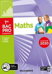 Mathématiques - Groupement C - 1re Bac Pro (Ed. num. 2022)