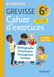 Cahier Grevisse 6e Français (2021)