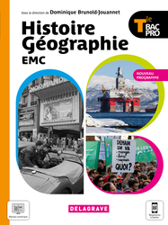 Histoire Géographie EMC Tle Bac Pro (2021) - Manuel