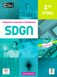 Sciences de gestion et numérique SDGN 1re STMG Pochette (2021)