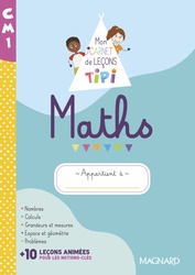 Tipi CM1 : Mon carnet de leçons de maths (2022)