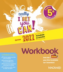 I Really Bet You Can! Anglais 5e (2022) Workbook