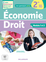 Les Parcours Pros - Économie-Droit 2de Bac Pro (2023)