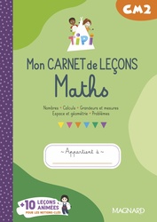 Tipi CM2 : Mon carnet de leçons de Maths (2023)