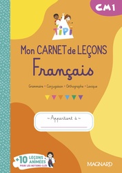 Tipi CM1 : Mon carnet de leçons de Français (2023)