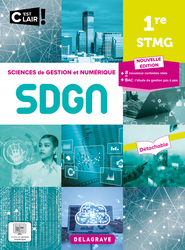 Sciences de gestion et numérique 1re STMG - Pochette - collection C'est clair ! (2023)
