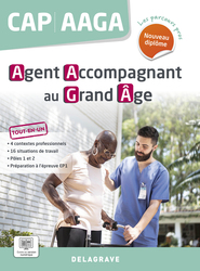 Les Parcours Pros CAP Agent Accompagnant du Grand Âge (AAGA) (2024) - Pochette