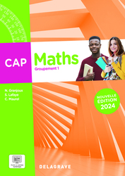 Mathématiques - Groupement 1 - CAP (2024) - Pochette