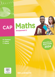 Mathématiques - Groupement 2 - CAP (2024) - Pochette