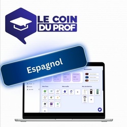 Plateforme Le Coin du Prof - Espagnol - Tous niveaux