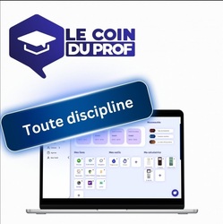 Plateforme Le Coin du Prof - Multidisciplinaire