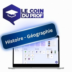 Plateforme Le Coin du Prof - Histoire-Géographie - Tous niveaux