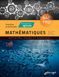 Mathématiques 1re et Terminale Bac pro - Enseignement agricole