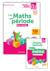Outils pour les Maths CE2 par période (2025) - Fichier de l'élève et mémo