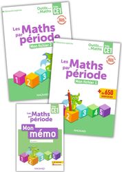 Outils pour les Maths CE1 par période (2025) - Fichier 1 + Fichier 2 + Mémo