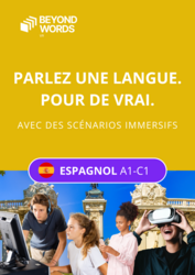 Beyond Words Espagnol A1-C1, activités immersives - Licence