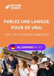 Beyond Words Allemand A1-C1, activités immersives - Licence